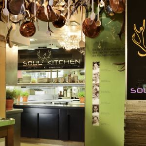 Außenwerbung Soul Kitchen