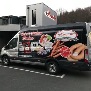 LKW Beschriftung Hennche