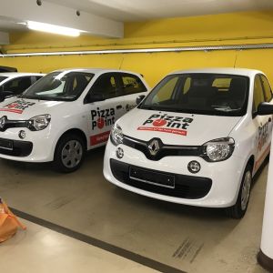 KFZ Beschriftung Pizza Point