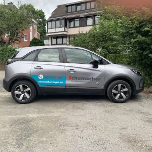 KFZ Beschriftung Schumacher