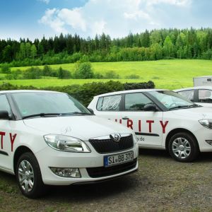 Fahrzeugbeschriftung B&B Security