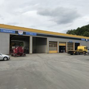 Außenwerbung Bosch Service