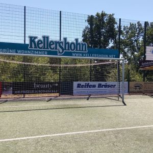 Außenwerbung Fußballstadion